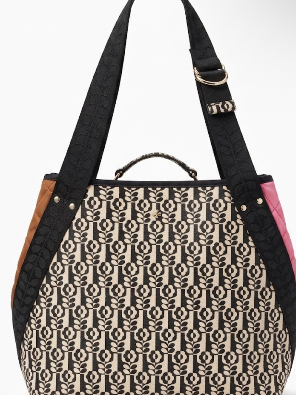 Orla Kiely printed Pebble Grain Shoulder Bag in the Gondola Stem Pattern  NWOT